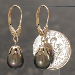 1000121-14k-Gold-Leverback-Cups-Black-Pearl-Dangle-Earrings