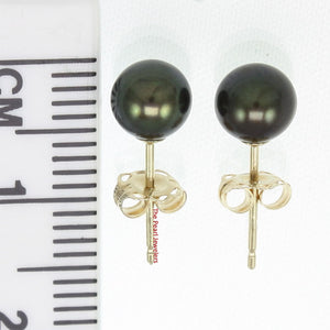 1000151-14k-Yellow-Gold-6mm-High-Luster-Black-Cultured-Pearl-Stud-Earrings