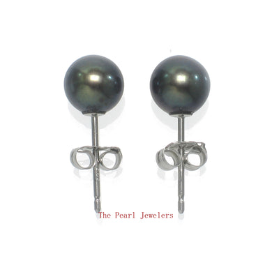 1000156-14k-White-Gold-6mm-High-Luster-Black-Cultured-Pearl-Stud-Earrings