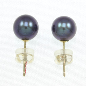 1000271-14k-Gold-Luster-Black-Cultured-Pearl-Stud-Earrings
