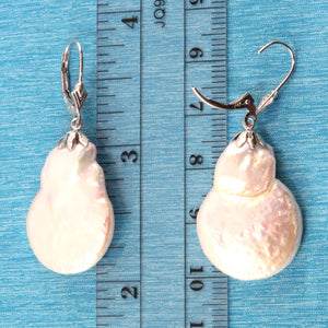 1000335-14k-Gold-Leverback-Cups-White-Coin-Pearl-Dangle-Earrings