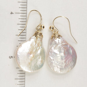 1000340-14k-Yellow-Gold-Fishhook-Baroque-Coin-Pearl-Dangle-Earrings