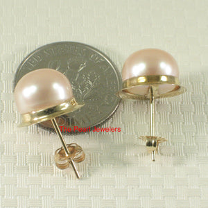 1000392-14k-Gold-Genuine-Pink-Cultured-Pearl-Stud-Earrings