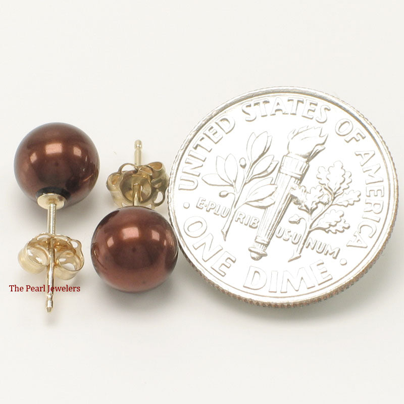 1000793-14k-Yellow-Gold-High-Luster-Chocolate-Cultured-Pearl-Stud-Earrings