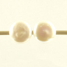 Load image into Gallery viewer, 1000970-14k-Yellow-Gold-Genuine-15mm-White-Coin-Pearl-Post-Stud-Earrings