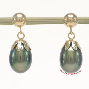 1001111-14k-Yellow-Gold-Ball-Ring-Claws-Black-Freshwater-Pearl-Dangle-Earrings