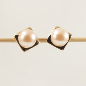 1001392-Collection-14K-Yellow-Gold-9.5-10mm-Peach-Pearl-Stud-Earrings
