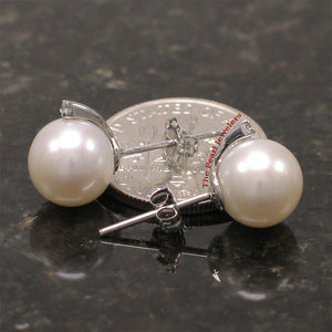 1001875-14k-White-Gold-AAA-White-Cultured-Pearl-Diamond-Stud-Earrings
