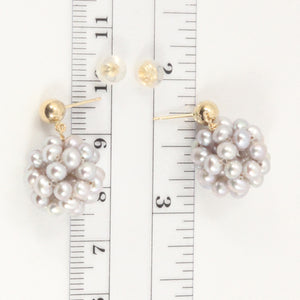 1001914-14k-Yellow-Gold-Gray-Cultured-Pearl-Ball-Dangle-Stud-Earrings