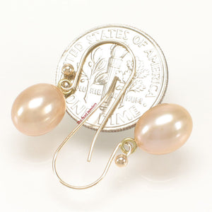 1002632-14k-Yellow-Gold-Fish-Hook-Gold-Ball-Pink-Cultured-Pearl-Dangle-Earrings