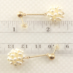 1002910-14k-Yellow-Gold-Tube-White-Cultured-Pearl-Ball-Dangle-Earrings