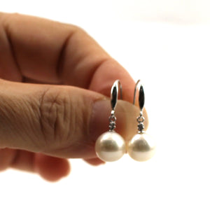 1002925-14k-Gold-Diamond-White-Cultured-Pearl-Hook-Earrings