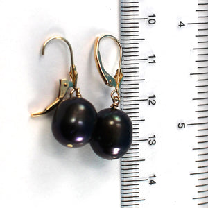 1003021-14k-Gold-Leverback-Black-Pearl-Dangle-Earrings