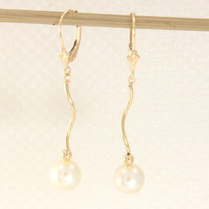 1035340-14k-Gold-Leverback-Twist-Tube-White-Pearl-Dangle-Earrings