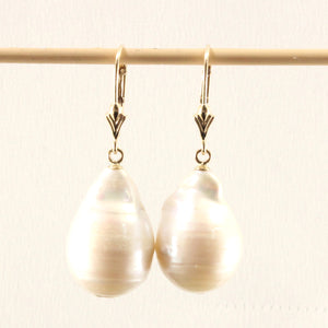 1050020G-14k-Gold-Leverback-Baroque-White-Pearls-Dangle-Earrings