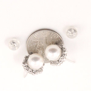 1098655-14k-White-Gold-Diamond-AAA-White-Cultured-Pearl-Stud-Earrings