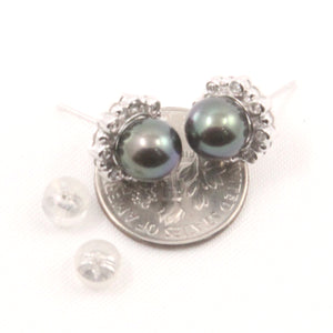 1098656-AAA-Black-Cultured-Pearl-14k-White-Gold-Diamond-Stud-Earrings