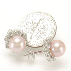 1098657-14k-White-Gold-Diamond-AAA-Pink-Cultured-Pearl-Stud-Earrings