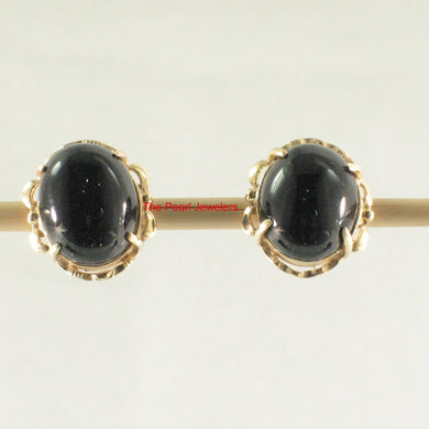 1100351-14k-Solid-Yellow-Gold-Cabochon-Black-Onyx-Stud-Earrings