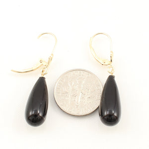 1101241-14K-Yellow-Gold-Leverback-Black-Onyx-Drop-Earrings