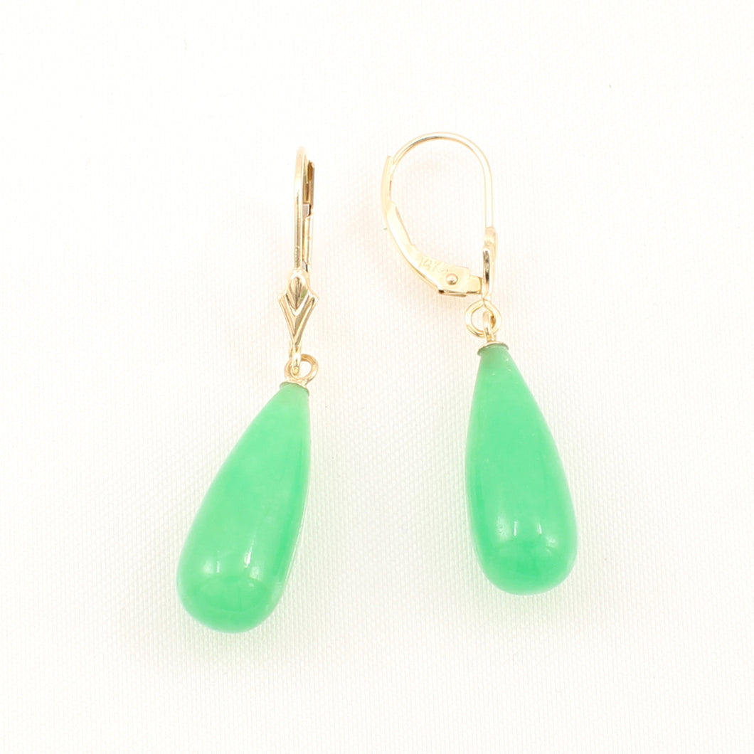 1101243-Green-Jade-Drop-Leverback-Earrings-14K-Yellow-Gold
