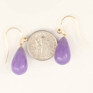 1101632-14K-Yellow-Gold-Lavender-Jade-Dangling-Earrings