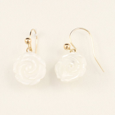 1110360-14K-Yellow-Gold-Mother-of-Pearl-Hook-Earrings