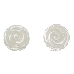 1120460-14k-YG-Hand-Carved-Rose-Genuine-White-Mother-of-Pearl-Earrings