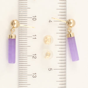 1146702-Lavender-Jade-14k-Yellow-Gold-Ball-Dangle-Earrings