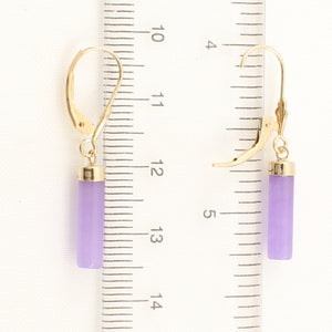 1166702-14k-Yellow-Gold-Leverback-Dangle-Lavender-Jade-Earrings