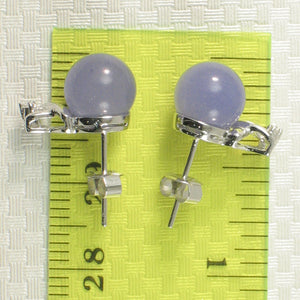 1199887-14k-Gold-X-Design-Diamond-8mm-Lavender-Jade-Stud-Earrings