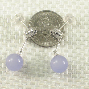 1199932-14k-WG-Diamond-8mm-Beads-Lavender-Jade-Dangle-Earrings