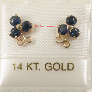 1200081-14k-Yellow-Gold-Round-Cut-Genuine-Blue-Sapphire-Stud-Earrings