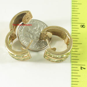 1300123-14k-Yellow-Gold-Omega-Clip-Peridot-Channel-Earrings