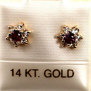 1300213-Beautiful-Genuine-Amethyst-Cubic-Zirconia-Stud-Earrings