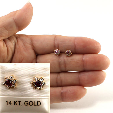 1300213-Beautiful-Genuine-Amethyst-Cubic-Zirconia-Stud-Earrings