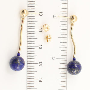 1300291-Blue-Lapis-Lazuli-Dangling-14K-Yellow-Gold-Earrings