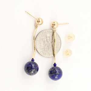 1300291-Blue-Lapis-Lazuli-Dangling-14K-Yellow-Gold-Earrings