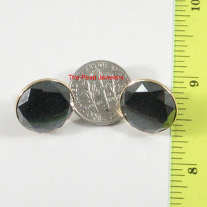 1300403-14k-Yellow-Gold-Genuine-Faced-Tablet-Hematite-Stud-Earrings