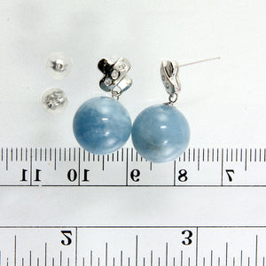 1300605-14k-White-Gold-Diamonds-Aquamarine-Dangle-Stud-Earrings