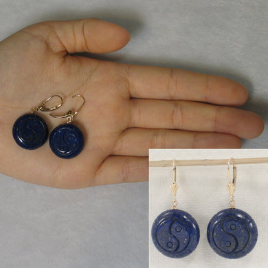 1301080-Natural-Gemstone-Blue-Lapis-14k-Yellow-Solid-Gold-Leverback-Earrings