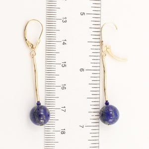 1301121-14K-Yellow-Gold-Lapis-Dangling-Lever-Back-Earrings