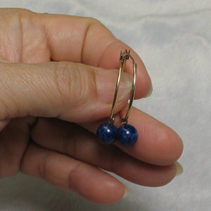1301594-14k-Yellow-Gold-Hoop-Blue-Lapis-Lazuli-Dangle-Earrings