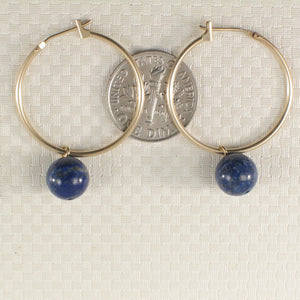 1301594-14k-Yellow-Gold-Hoop-Blue-Lapis-Lazuli-Dangle-Earrings