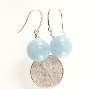 1301929-14k-White-Gold-Genuine-Diamond-Aquamarine-Hook-Earrings