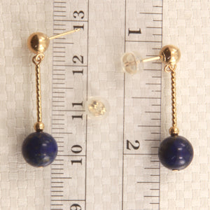 1302174-14k-Gold-Ball-Twist-Tube-Lapis-Dangle-Earrings