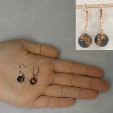 1310032-14k-Rose-Solid-Gold-Leverback-Tiger-Eye-Bead-Dangle-Earrings