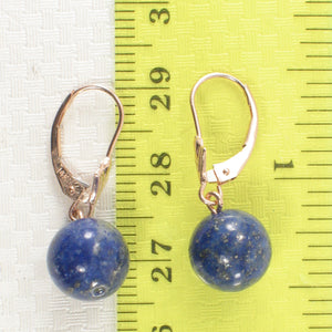 1310044-14k-Rose-Solid-Gold-Leverback-Lapis-Bead-Dangle-Earrings