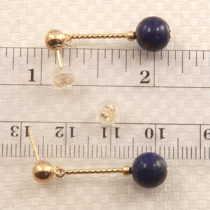 1315001-14k-Gold-Ball-Twist-Tube-Lapis-Dangle-Earrings