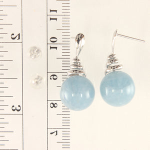 1399985-Blue-Aquamarine-14k-White-Gold-Swirl-Top-Design-Dangle-Stud-Earrings